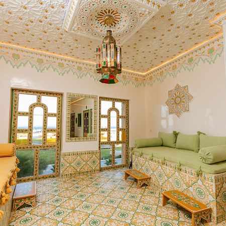 Colorful Traditional Riad W/Views Of Spain Tangier Exterior photo