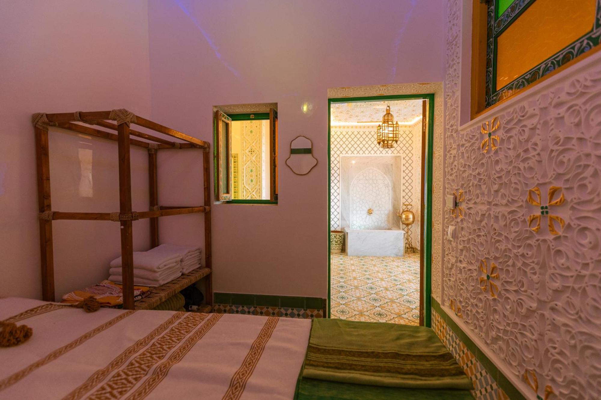 Colorful Traditional Riad W/Views Of Spain Tangier Exterior photo