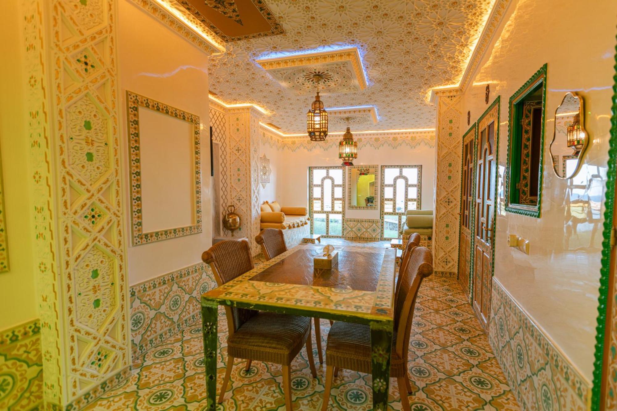Colorful Traditional Riad W/Views Of Spain Tangier Exterior photo
