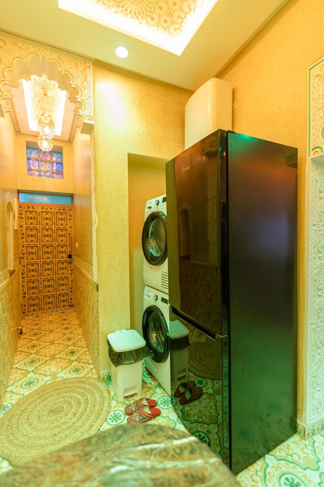 Colorful Traditional Riad W/Views Of Spain Tangier Exterior photo