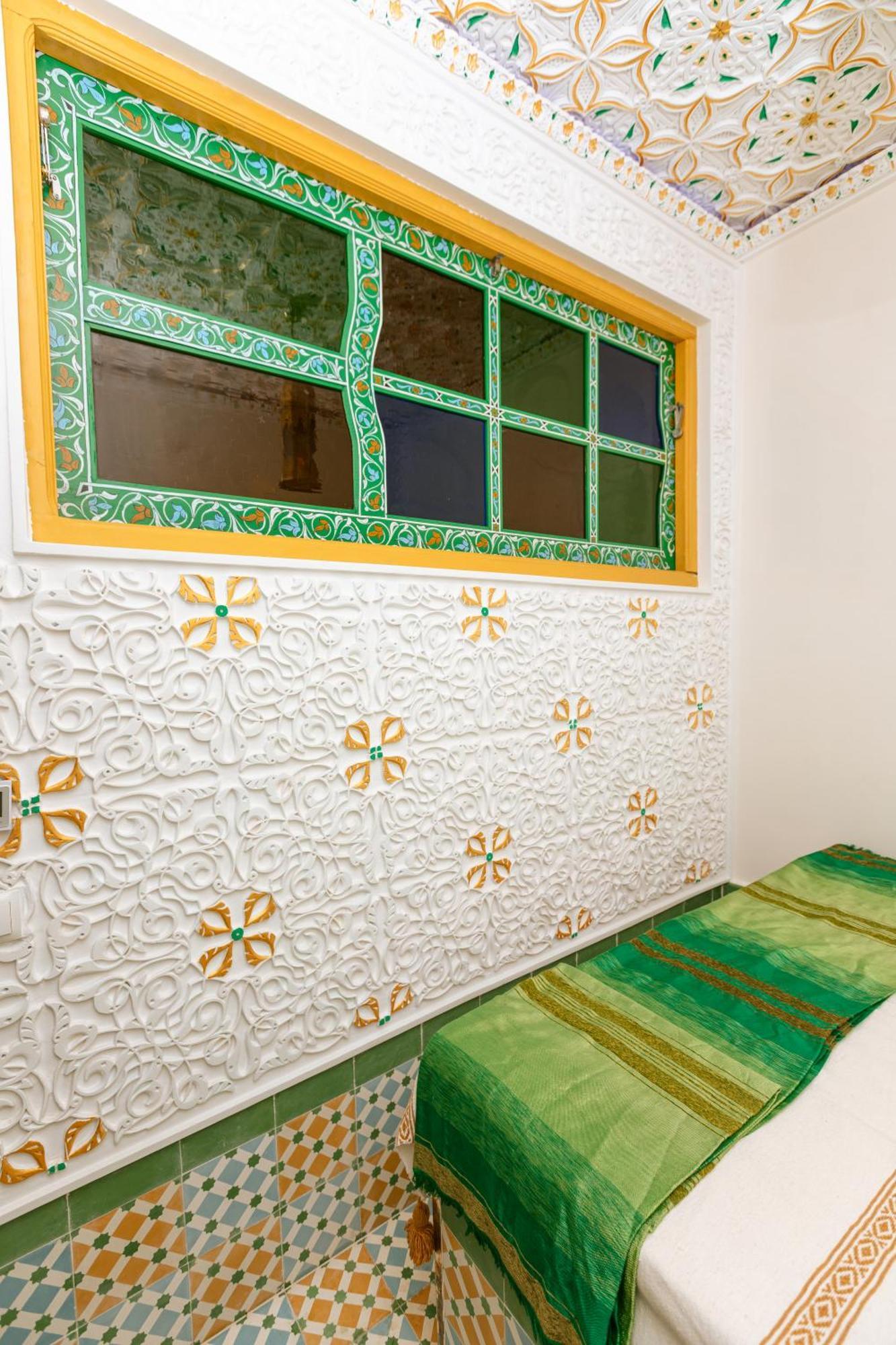 Colorful Traditional Riad W/Views Of Spain Tangier Exterior photo
