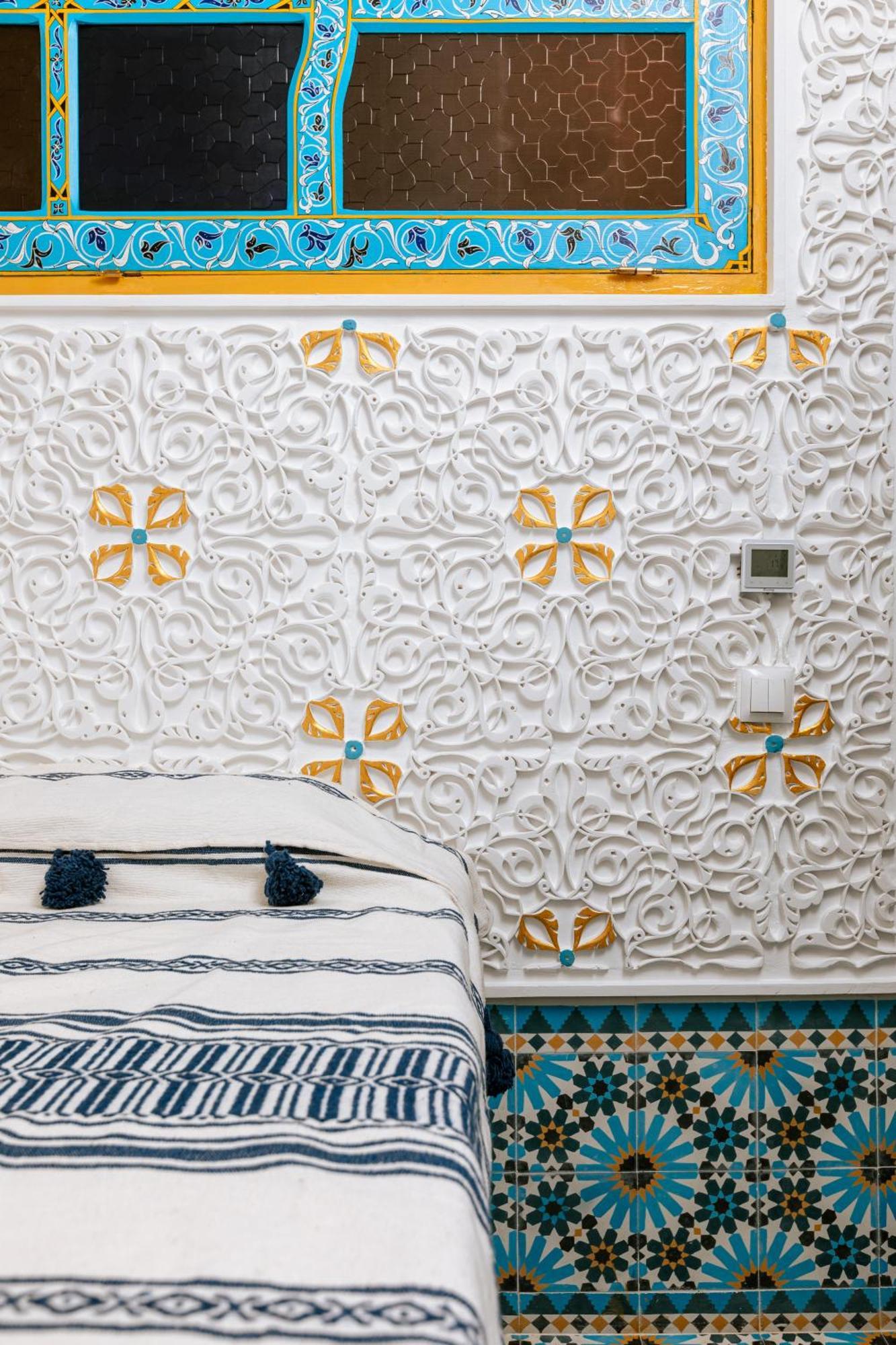 Colorful Traditional Riad W/Views Of Spain Tangier Exterior photo